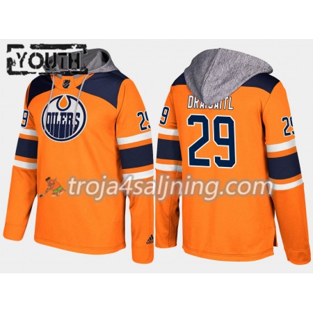Edmonton Oilers Leon Draisaitl 29 N001 Hooded Sweatshirt - Barn Edmonton Oilers Leon Draisaitl 29 N001 Hooded Sweatshirt - Barn